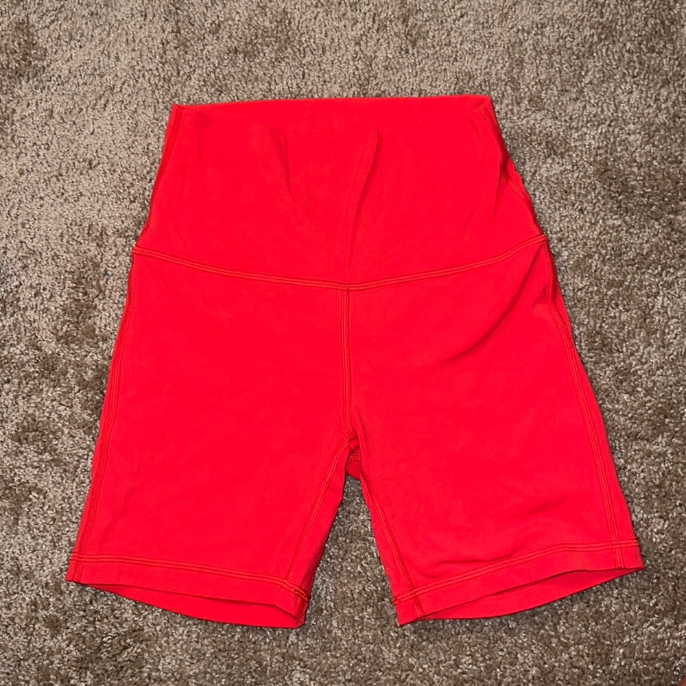 Lululemon align 6 inch biker shorts